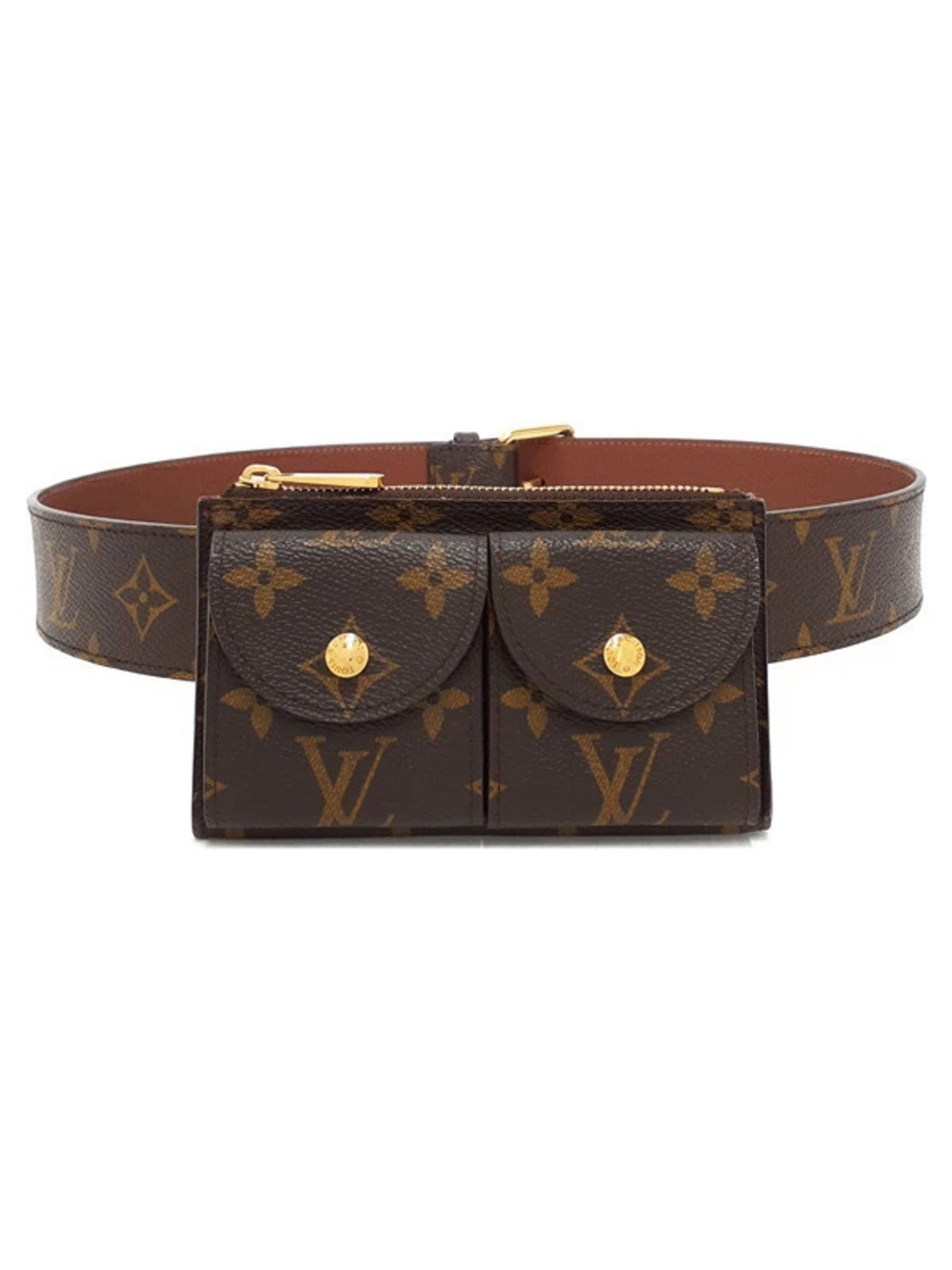 Louis Vuitton Monogram Ceinture Pochette Duo Waist Pouch